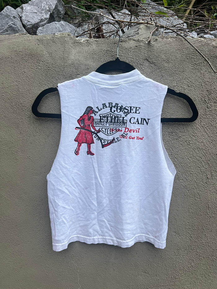Go See Ethel Cain or the Devil Will Get You - Harley-Davidson Muscle Tank