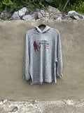 Go See Ethel Cain or the Devil Will Get You - Heather Gray Hoodie