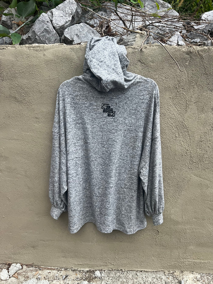 Go See Ethel Cain or the Devil Will Get You - Heather Gray Hoodie