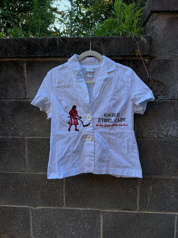 Go See Ethel Cain or the Devil Will Get You -  Kim Rogers White Shirt
