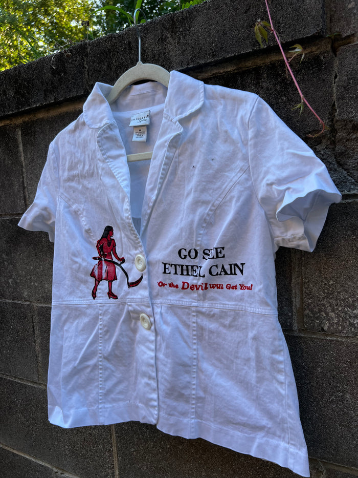Go See Ethel Cain or the Devil Will Get You -  Kim Rogers White Shirt
