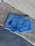 Go See Ethel Cain or the Devil Will Get You -  Levi Denim Shorts