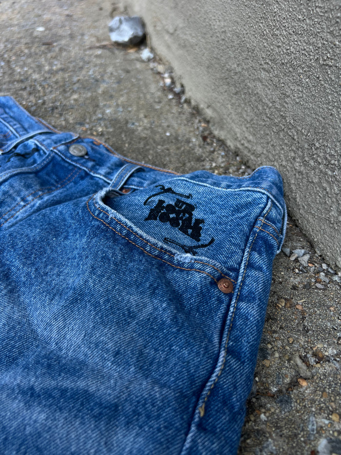 Go See Ethel Cain or the Devil Will Get You -  Levi Denim Shorts
