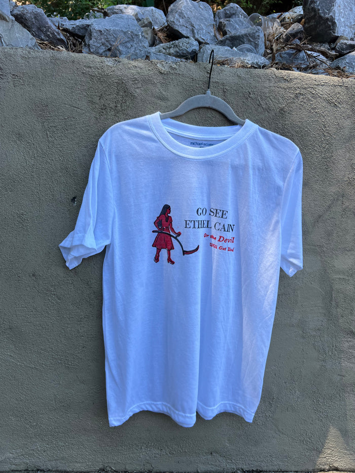 Go See Ethel Cain or the Devil Will Get You - Michael Adams TShirt