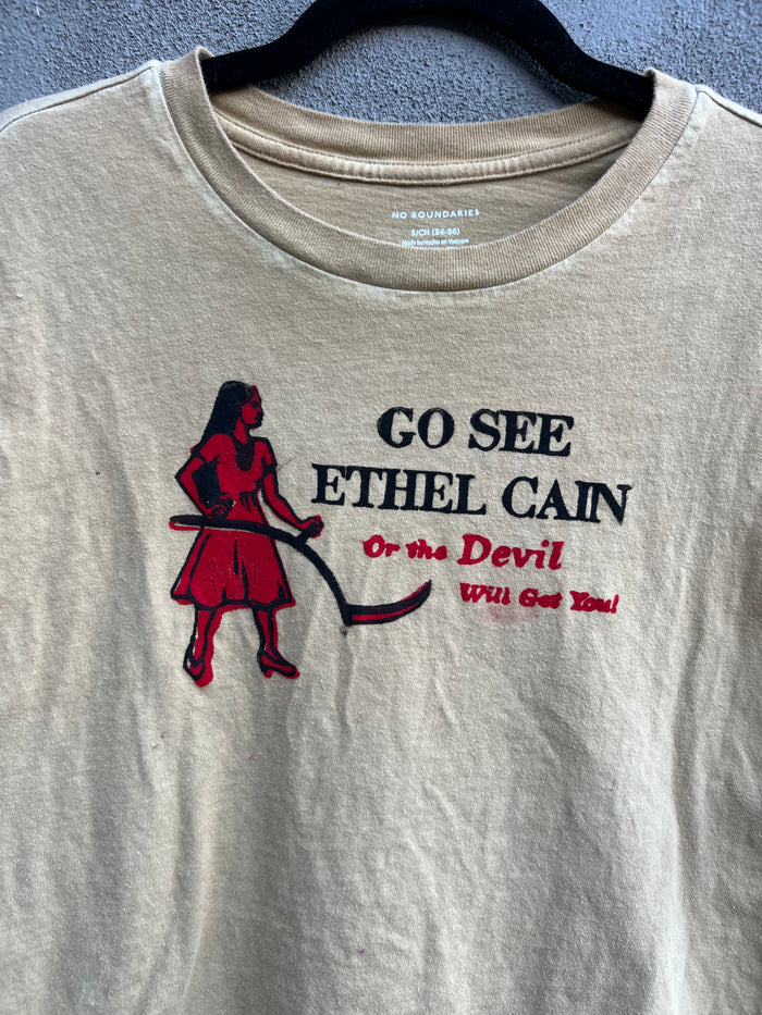 Go See Ethel Cain or the Devil Will Get You - Mustard No Boundaries Muscle Tank