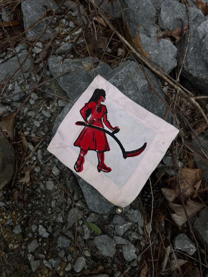 Go See Ethel Cain or the Devil Will Get You - Pink Vintage Doily