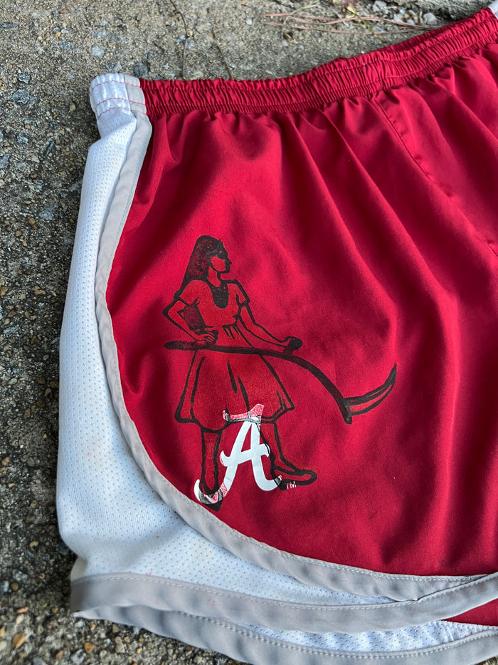 Go See Ethel Cain or the Devil Will Get You - Red Nike Alabama Shorts
