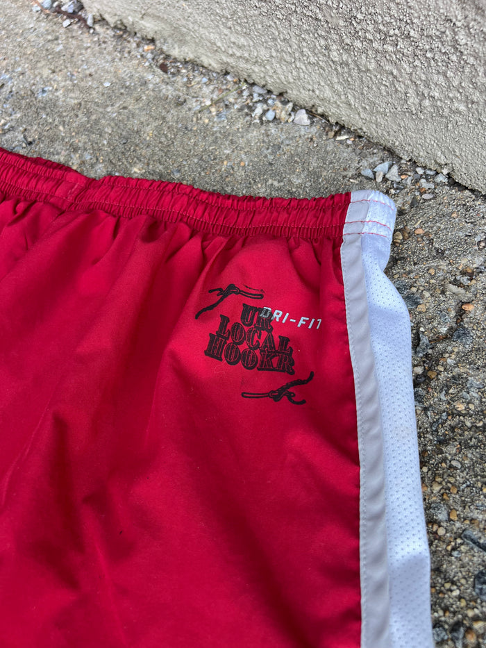 Go See Ethel Cain or the Devil Will Get You - Red Nike Alabama Shorts