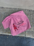 Go See Ethel Cain or the Devil Will Get You - Red Gingham Hand Towel