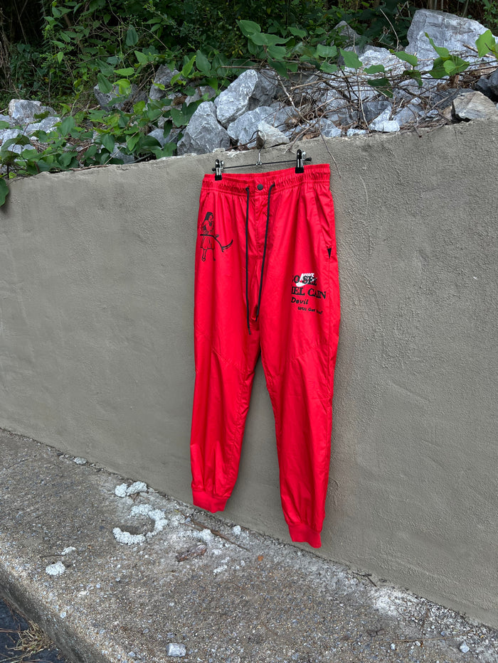 Go See Ethel Cain or the Devil Will Get You - Red Nike Pants