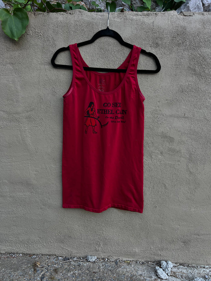 Go See Ethel Cain or the Devil Will Get You - Rockin Republic Red Tank