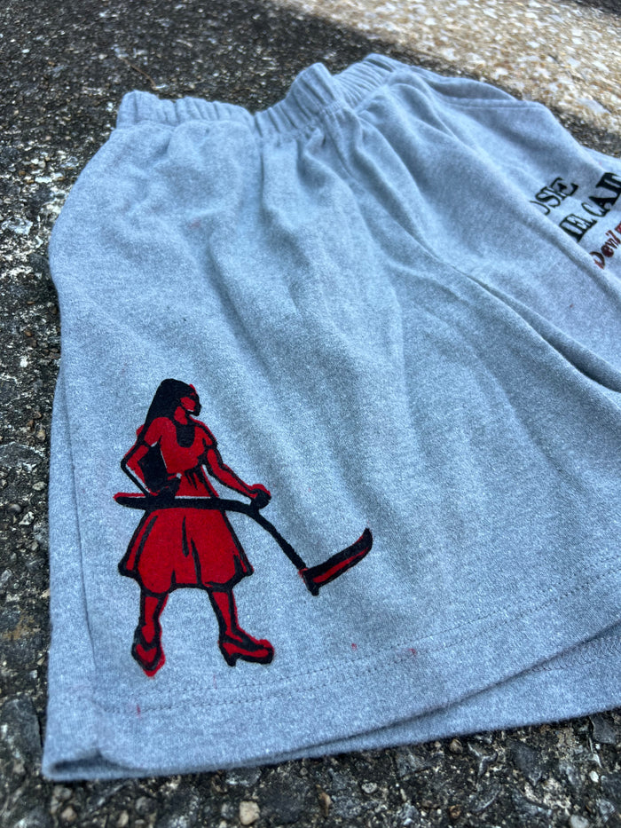 Go See Ethel Cain or the Devil Will Get You - Romans Grey Shorts