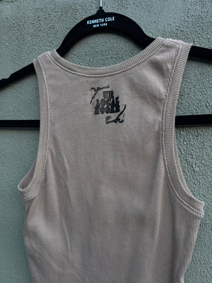 Go See Ethel Cain or the Devil Will Get You - Tan Hollister Tank