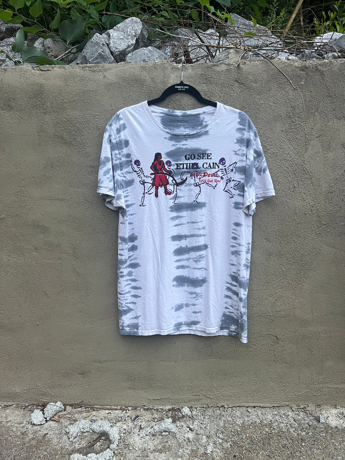 Go See Ethel Cain or the Devil Will Get You - Tie-Dye TShirt