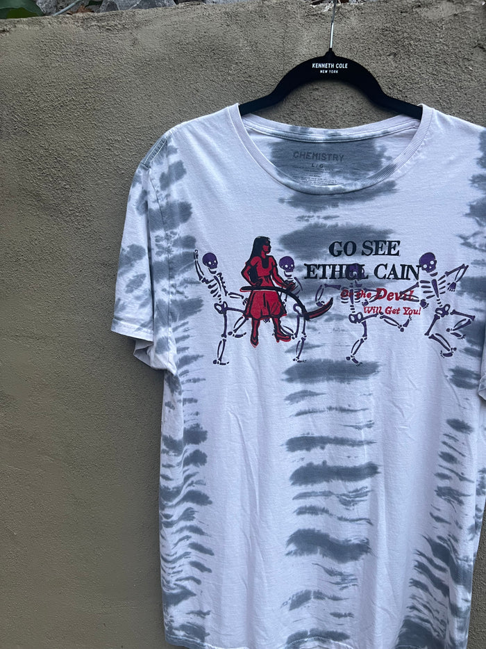 Go See Ethel Cain or the Devil Will Get You - Tie-Dye TShirt