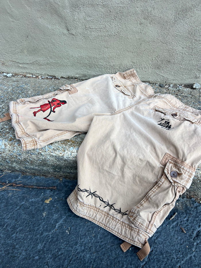 Go See Ethel Cain or the Devil Will Get You - Urban Pipeline Cargo Shorts