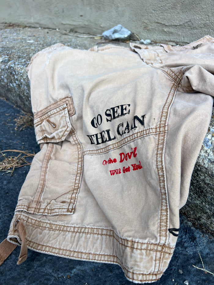 Go See Ethel Cain or the Devil Will Get You - Urban Pipeline Cargo Shorts