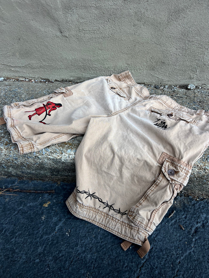 Go See Ethel Cain or the Devil Will Get You - Urban Pipeline Cargo Shorts