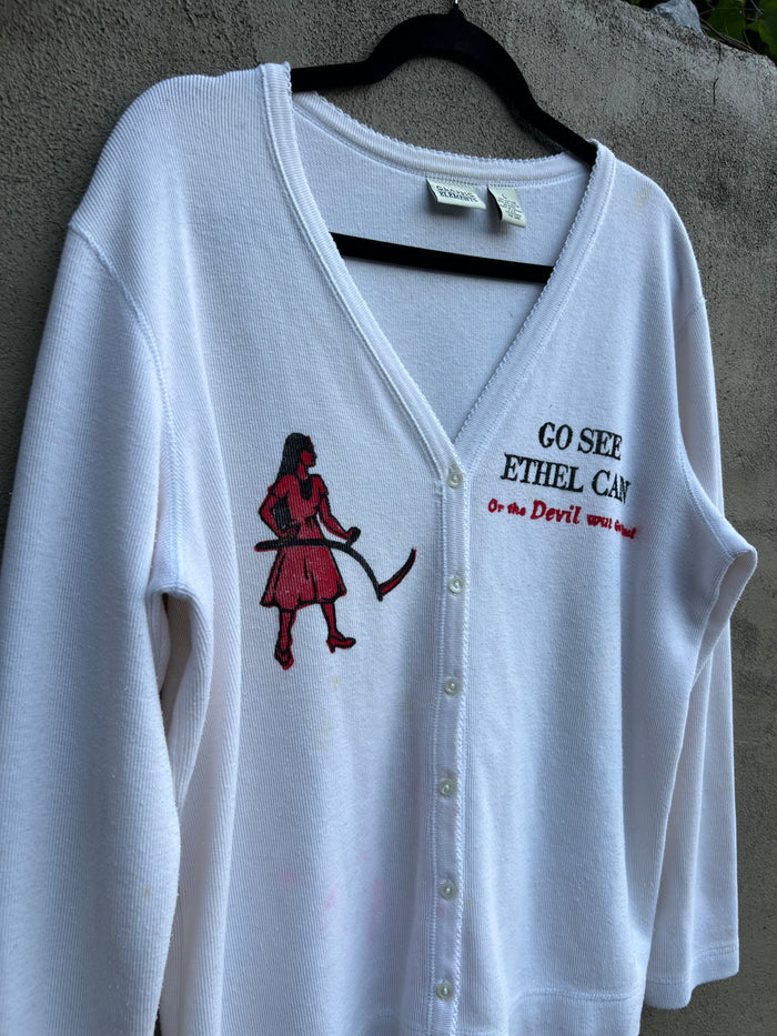 Go See Ethel Cain or the Devil Will Get You - Vintage Cardigan