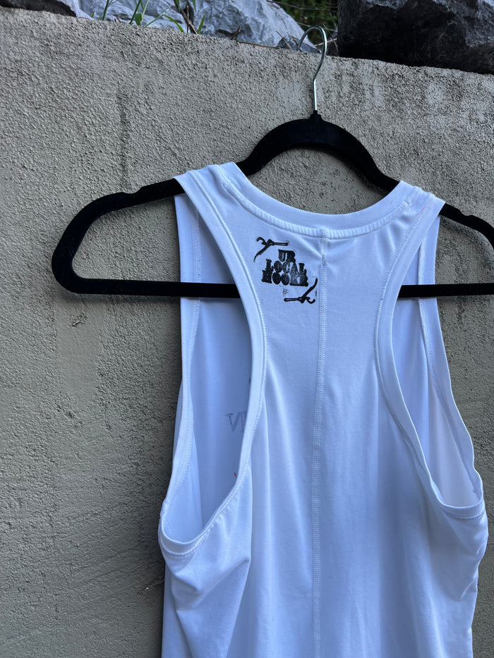 Go See Ethel Cain or the Devil Will Get You - White All in Motion Tank
