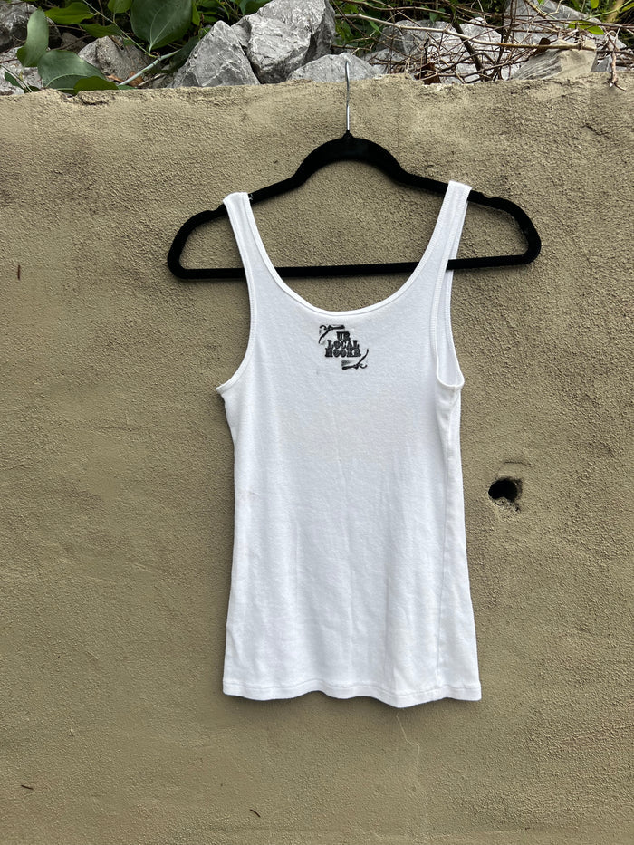 Go See Ethel Cain or the Devil Will Get You - White AND Tank Top