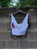 Go See Ethel Cain or the Devil Will Get You -  White Cut Out Tank