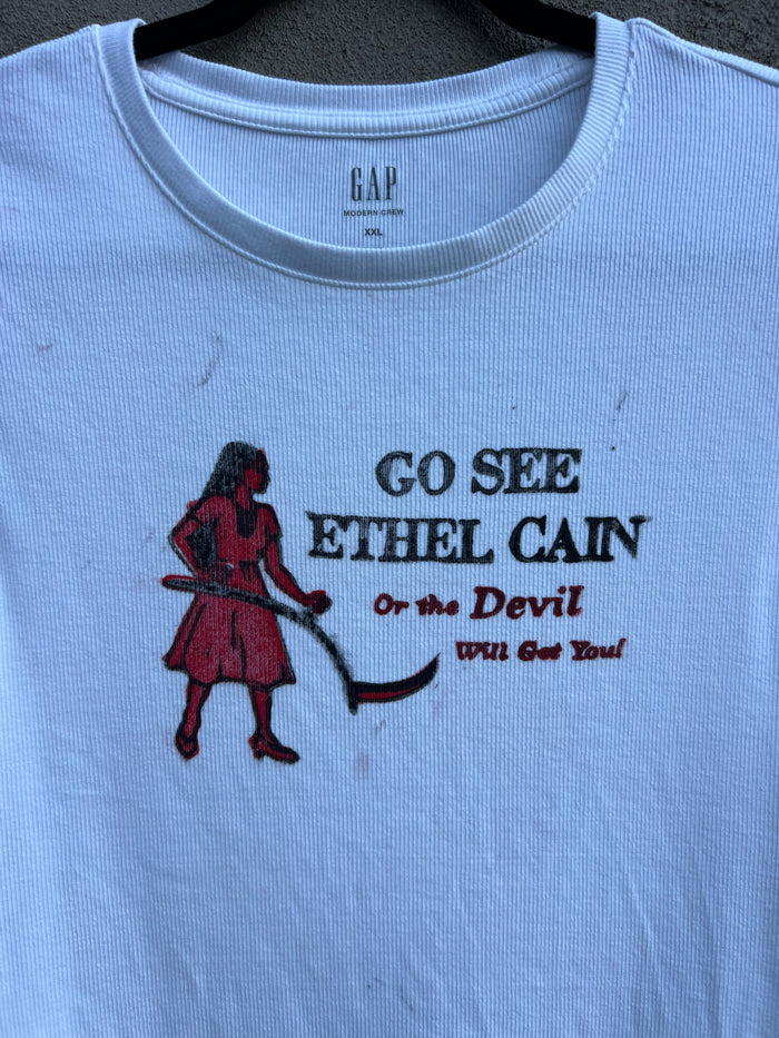 Go See Ethel Cain or the Devil Will Get You - White Gap Tank