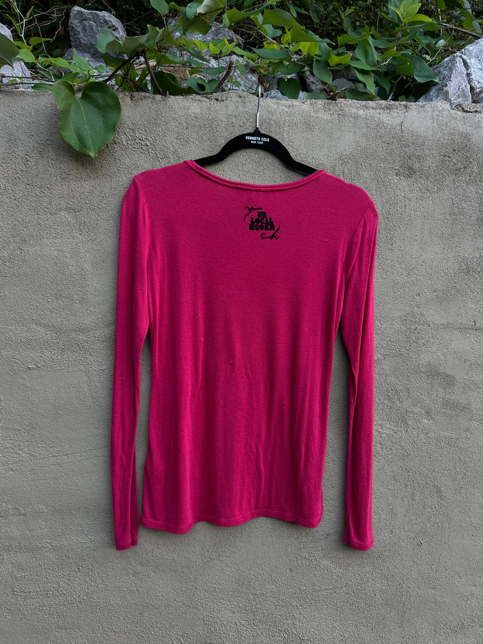 Go See Ethel Cain or the Devil Will Get You - “White House | Black Market” Longsleeve Red Shirt