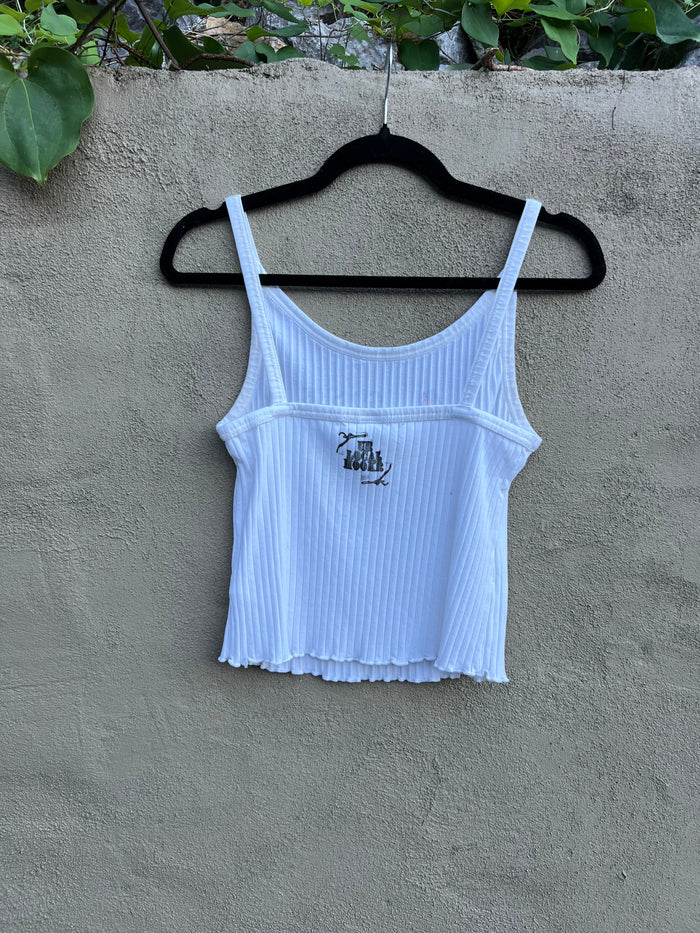 Go See Ethel Cain or the Devil Will Get You - White Old Navy Tank