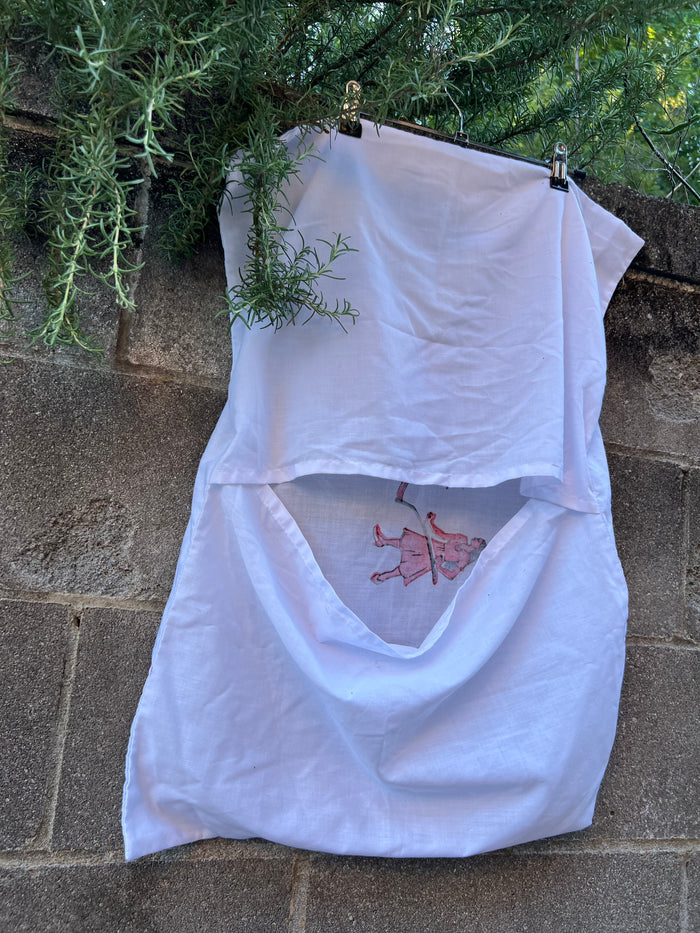 Go See Ethel Cain or the Devil Will Get You - White Pillow Sham