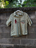 Go See Ethel Cain or the Devil Will Get You - White Stag Green Button Down Shirt