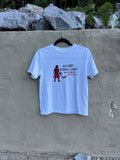 Go See Ethel Cain or the Devil Will Get You - Wonder Nation White Baby Tee