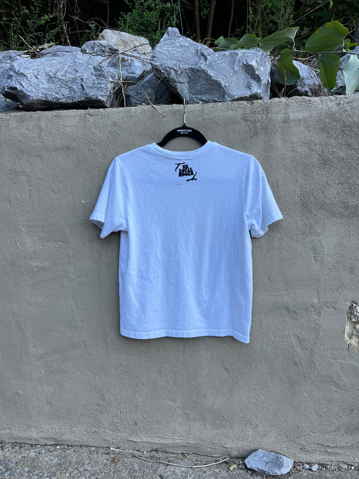 Go See Ethel Cain or the Devil Will Get You - Wonder Nation White Baby Tee