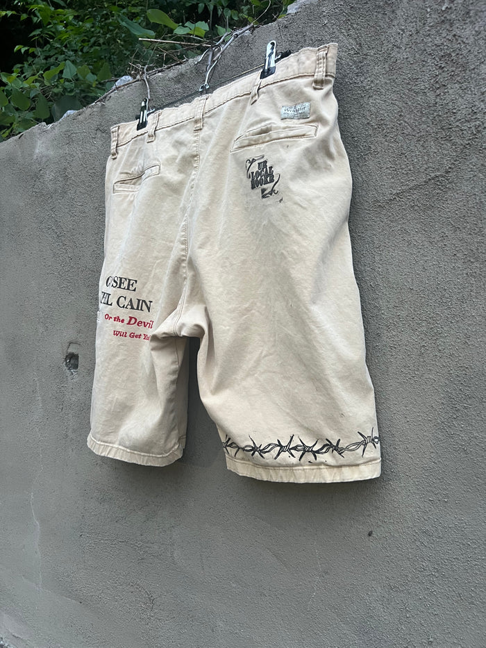 Go See Ethel Cain or the Devil Will Get You - Wrangler Cargo Shorts
