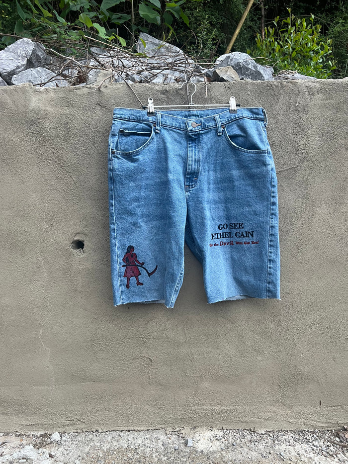 Go See Ethel Cain or the Devil Will Get You - Wrangler Jorts