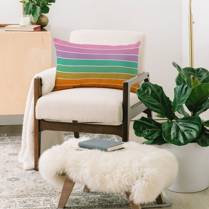 GRADIENT ARCH XXI THROW PILLOW