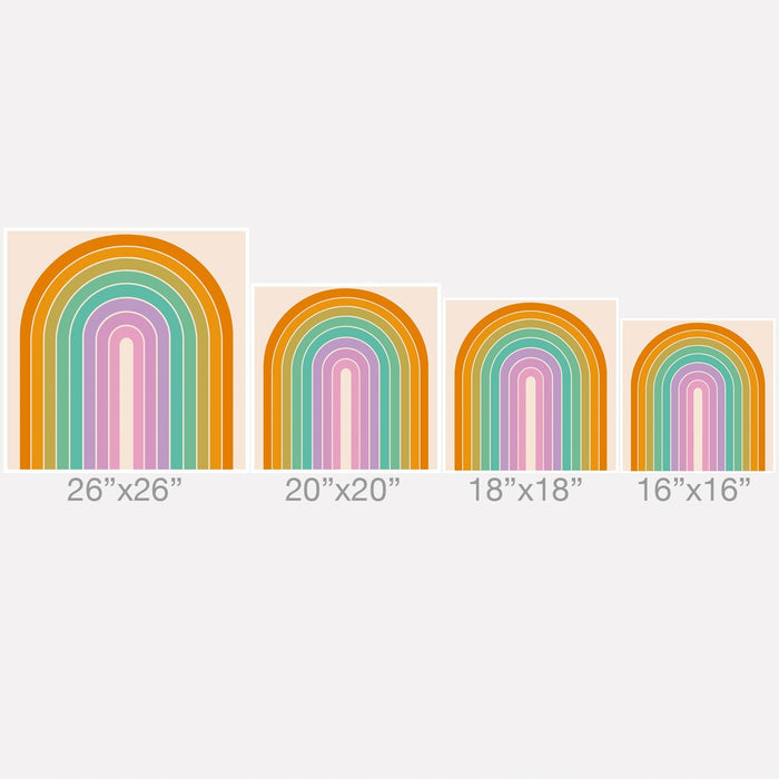 GRADIENT ARCH XXI THROW PILLOW