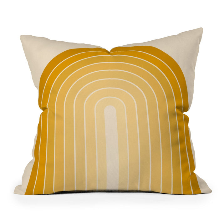GRADIENT ARCH XXV THROW PILLOW