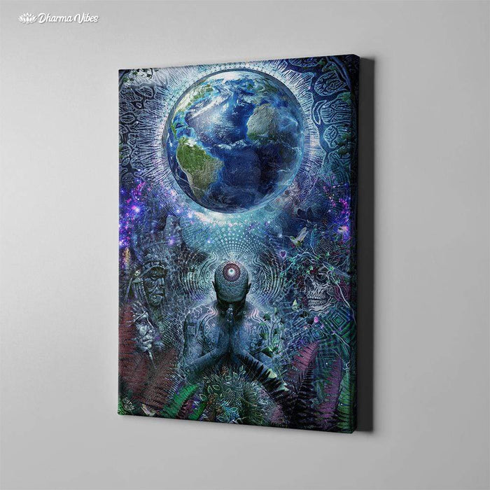 Gratitude for the Earth and Sky by Cameron Gray 1-Piece Canvas