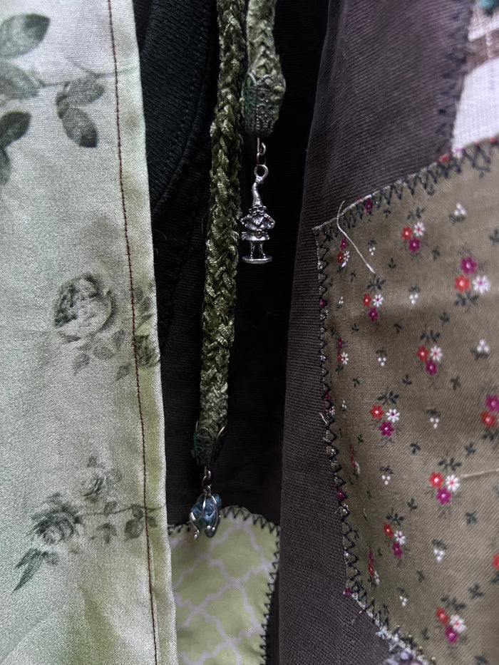 Green Scraps - Babydoll Dress