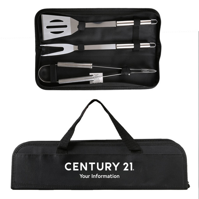 Grill Easy 3 pc Stainless Steel Set - Personalized