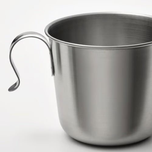 GRILLTIDER Mug, stainless steel, 330ml