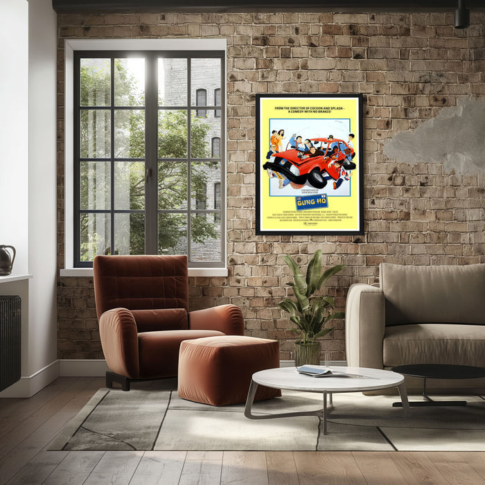 "Gung Ho" (1986) Framed Movie Poster