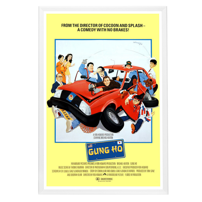 "Gung Ho" (1986) Framed Movie Poster