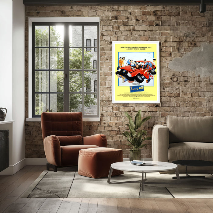 "Gung Ho" (1986) Framed Movie Poster
