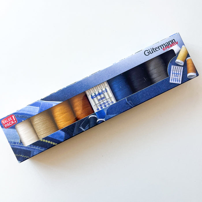 Gutermann Creativ Value Pack - Jeans Threads Plus Needles