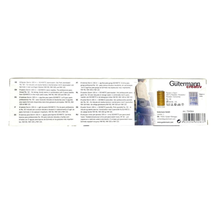 Gutermann Creativ Value Pack - Jeans Threads Plus Needles