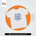 HALF BIRTHDAY THEME CUSTOMIZED T SHIRT