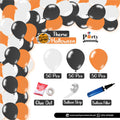 haloween theme balloons garland