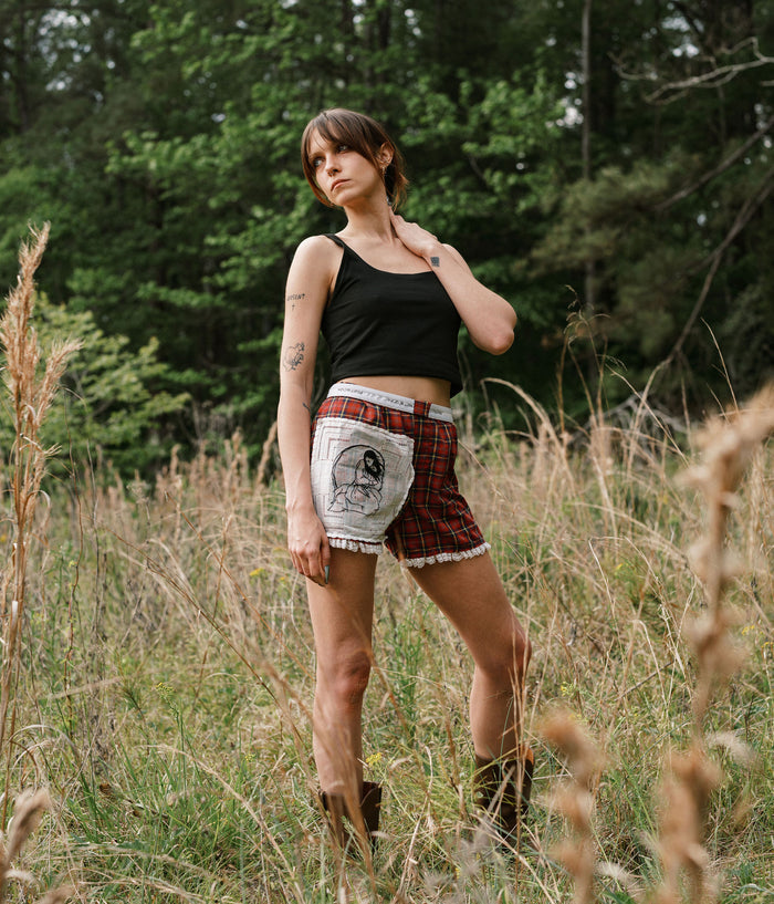 Heaven Boxers - Embroidered Shorts